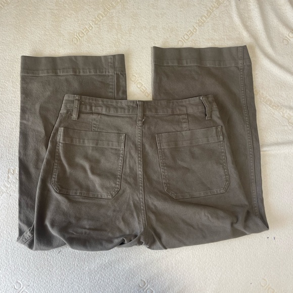 Crop wide leg high waisted pant - Picture 2 of 4